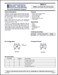 Click here to download MIC914 Datasheet