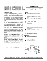 Click here to download MICRF002 Datasheet