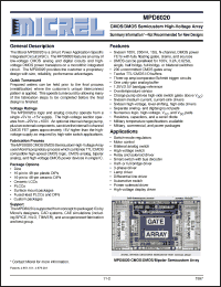 Click here to download MPD8020 Datasheet