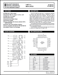Click here to download SY10E154 Datasheet