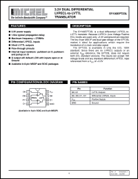 Click here to download SY100EPT23L Datasheet