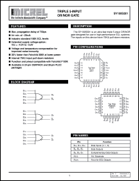 Click here to download SY100S301 Datasheet