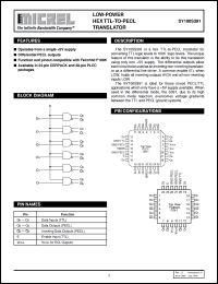 Click here to download SY100S391 Datasheet