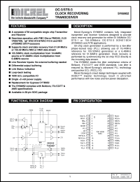 Click here to download SY69952 Datasheet