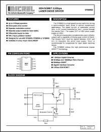 Click here to download SY88922 Datasheet