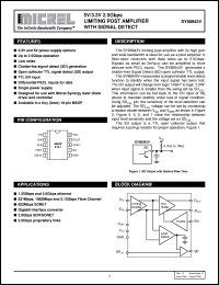Click here to download SY88943V Datasheet