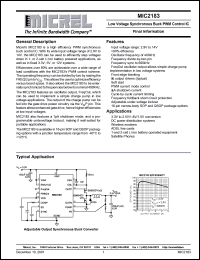 Click here to download MIC2183 Datasheet