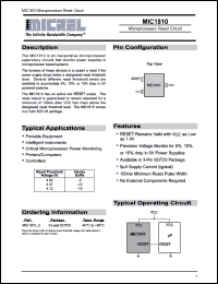 Click here to download MIC1810 Datasheet