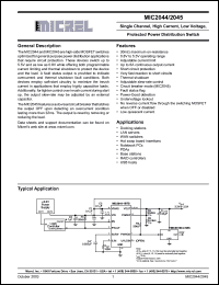 Click here to download MIC2045-2BTS Datasheet