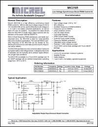 Click here to download MIC2185 Datasheet