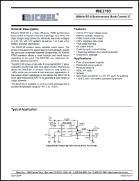 Click here to download MIC2193 Datasheet