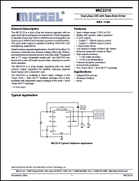 Click here to download MIC2210-PSYML Datasheet