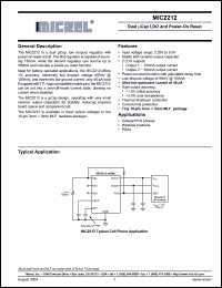 Click here to download MIC2212-3.3BML Datasheet