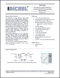 Click here to download MIC2224 Datasheet