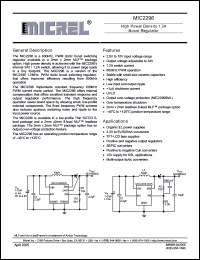 Click here to download MIC2296YML Datasheet