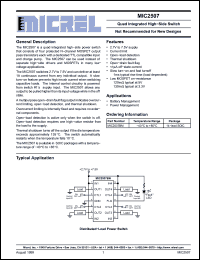 Click here to download MIC2507 Datasheet