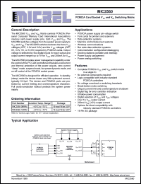 Click here to download MIC2560 Datasheet