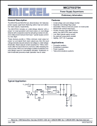 Click here to download MIC2754-LBM5 Datasheet