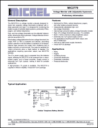 Click here to download MIC2779 Datasheet