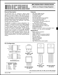 Click here to download MIC29201-3.3BT Datasheet