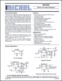 Click here to download MIC2954 Datasheet