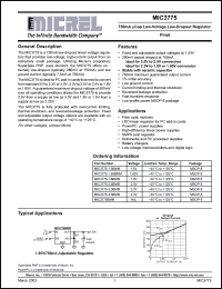 Click here to download MIC3775 Datasheet