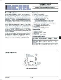 Click here to download MIC4416 Datasheet