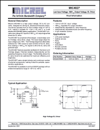 Click here to download MIC4827 Datasheet