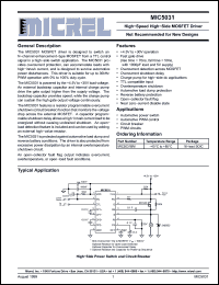 Click here to download MIC5031 Datasheet