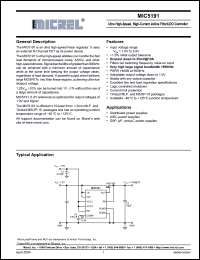 Click here to download MIC5191BML Datasheet
