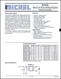 Click here to download MIC5200-3.3BS Datasheet