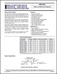 Click here to download MIC5207-3.3BZ Datasheet