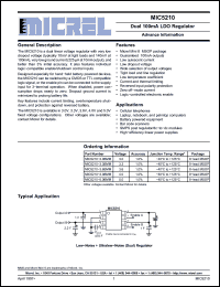 Click here to download MIC5210-1 Datasheet