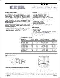 Click here to download MIC5235 Datasheet