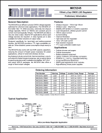 Click here to download MIC5245 Datasheet