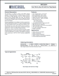 Click here to download MIC5254 Datasheet