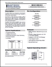Click here to download MIC811 Datasheet