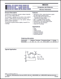 Click here to download MIC834 Datasheet