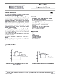 Click here to download MIC842HYC5 Datasheet