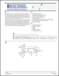 Click here to download MIC863YM8 Datasheet