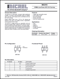 Click here to download MIC910 Datasheet