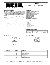 Click here to download MIC911 Datasheet