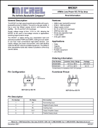 Click here to download MIC921 Datasheet