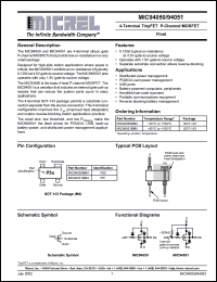 Click here to download MIC94051BM4 Datasheet