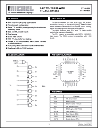 Click here to download SY10H600JCTR Datasheet