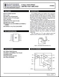Click here to download SY88923KC Datasheet