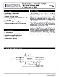 Click here to download SY88933V Datasheet