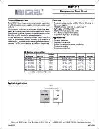 Click here to download MIC1810-10 Datasheet