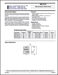 Click here to download MIC1815-10 Datasheet
