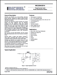 Click here to download MIC2004-1.2YM5 Datasheet